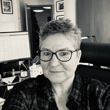 Portrait of Gaby Schneider